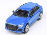 AUDI RS Q8 RHD TURBO BLUE 1-64 SCALE PA-65175